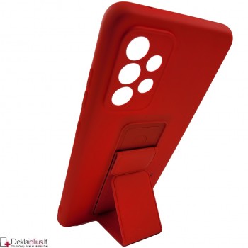 Wozinsky 4in1 švelnaus silikono dėklas - raudonas (Samsung A52/A52 5G/A52S 5G)